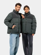 Kurtki damskie - Jack Wolfskin Kurtka puchowa Dellbrueck Jkt 1207561 Zielony Regular Fit - miniaturka - grafika 1