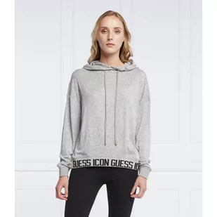 GUESS Bluza CLELIA | Regular Fit | z dodatkiem wełny - Bluzy damskie - miniaturka - grafika 1