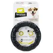 Zabawki dla psów - Ferplast Smile gryzak, czarny, 12 x 2,4 cm, rozmiar S| Dostawa i zwrot GRATIS od 99 zł - miniaturka - grafika 1