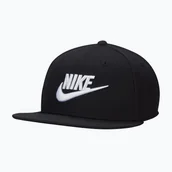 Czapki damskie - Czapka z daszkiem męska Nike Dri-Fit Pro Structured Futura black/black/black/white WYSYŁKA W 24H 30 DNI NA ZWROT - miniaturka - grafika 1