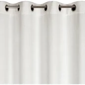 Zasłony - Zasłona EUROFIRANY Aleta 135 x 250 cm Jasnobeżowy - miniaturka - grafika 1