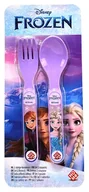 Sztućce dla dzieci - Zestaw Sztućców Kraina Lodu. Widelec + Łyżka - miniaturka - grafika 1