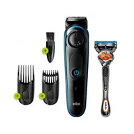Trymery - Braun 81705178 Barbero Negro Azul - Afeitadora - miniaturka - grafika 1
