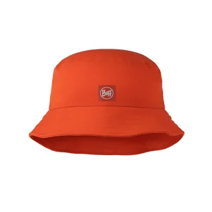 Kapelusz turystyczny Buff Adventure Bucket Hat solid poppy - S/M - Czapki męskie - miniaturka - grafika 1