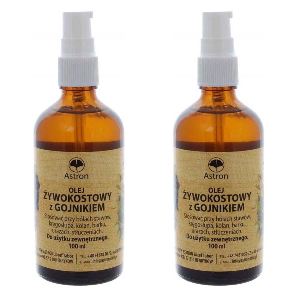 Zestaw 2 x Olej Żywokostowy Z Gojnikiem 100 ml Astron