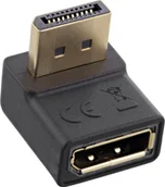 Złącza, przejściówki, adaptery - Adapter AV InLine InLine® DisplayPort Adaptor, DisplayPort male/female upward angled - miniaturka - grafika 1