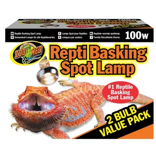 Zoomed Repti Basking Spot Lamp 100W - Żarówka Grzewcza Punktowa 2 Sztuki - Akcesoria do terrarium - miniaturka - grafika 1