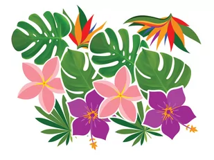 Dekoracja Dwustronna Aloha Party - Dekoracje domu - miniaturka - grafika 1