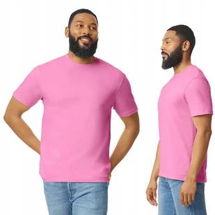 T-shirt Koszulka Męska Bawełna SOFTSTYLE Gildan GI64000 RÓŻ AZALEA XL - Koszulki męskie T-shirt Koszulka Męska Bawełna SOFTSTYLE Gildan GI64000 RÓŻ AZALEA XL - Koszulki męskie - miniaturka - grafika 1