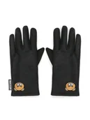 Rękawiczki - MOSCHINO Rękawiczki Damskie 65345 M2812 Czarny - miniaturka - grafika 1