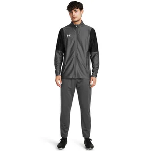 Męskie spodnie do piłki nożnej Under Armour UA M\'s Challenger Pique Pant - szare - Spodnie męskie - miniaturka - grafika 1