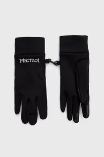 Rękawiczki - Marmot rękawiczki Power Str Connect damskie kolor czarny - grafika 1