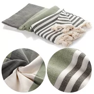 Ręczniki - Ręcznik 100x180 Kąpielowy Plażowy Peri Hamam 107 - miniaturka - grafika 1