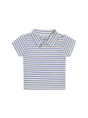 Kaftaniki dla niemowląt - Noppies Koszulka polo "Okaya" w kolorze białym - miniaturka - grafika 1