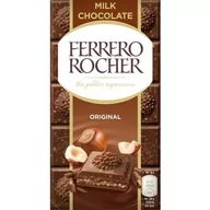 Czekolada - Ferrero Rocher Haselnuss - Czekolada mleczna z orzechami 90g FER.CZ.ORI - miniaturka - grafika 1