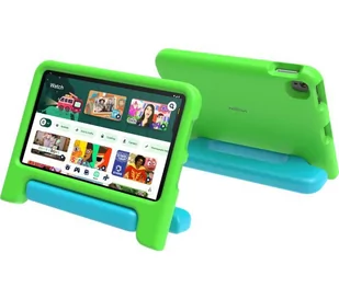 Nokia T10 - 8" - 3/32GB - Wi-Fi - niebieski - etui Kids Cover Green&Cyan - Tablety - miniaturka - grafika 1