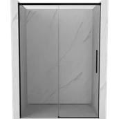 Ścianki i drzwi prysznicowe - Mexen Rox drzwi prysznicowe rozsuwane 160 cm, transparent, czarne - 8C2-160-000-70-00 - miniaturka - grafika 1