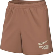 Spodenki damskie - Nike Szorty damskie Sportswear Woven Short Gls, Terra Blush/Lt Orewood BRN, HF5529-212, M - miniaturka - grafika 1