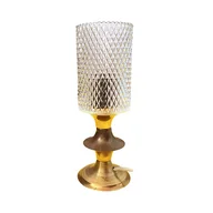 Lampy stojące - Mosiężna lampka nocna, KOLARZ, Niemcy, lata 70. - miniaturka - grafika 1