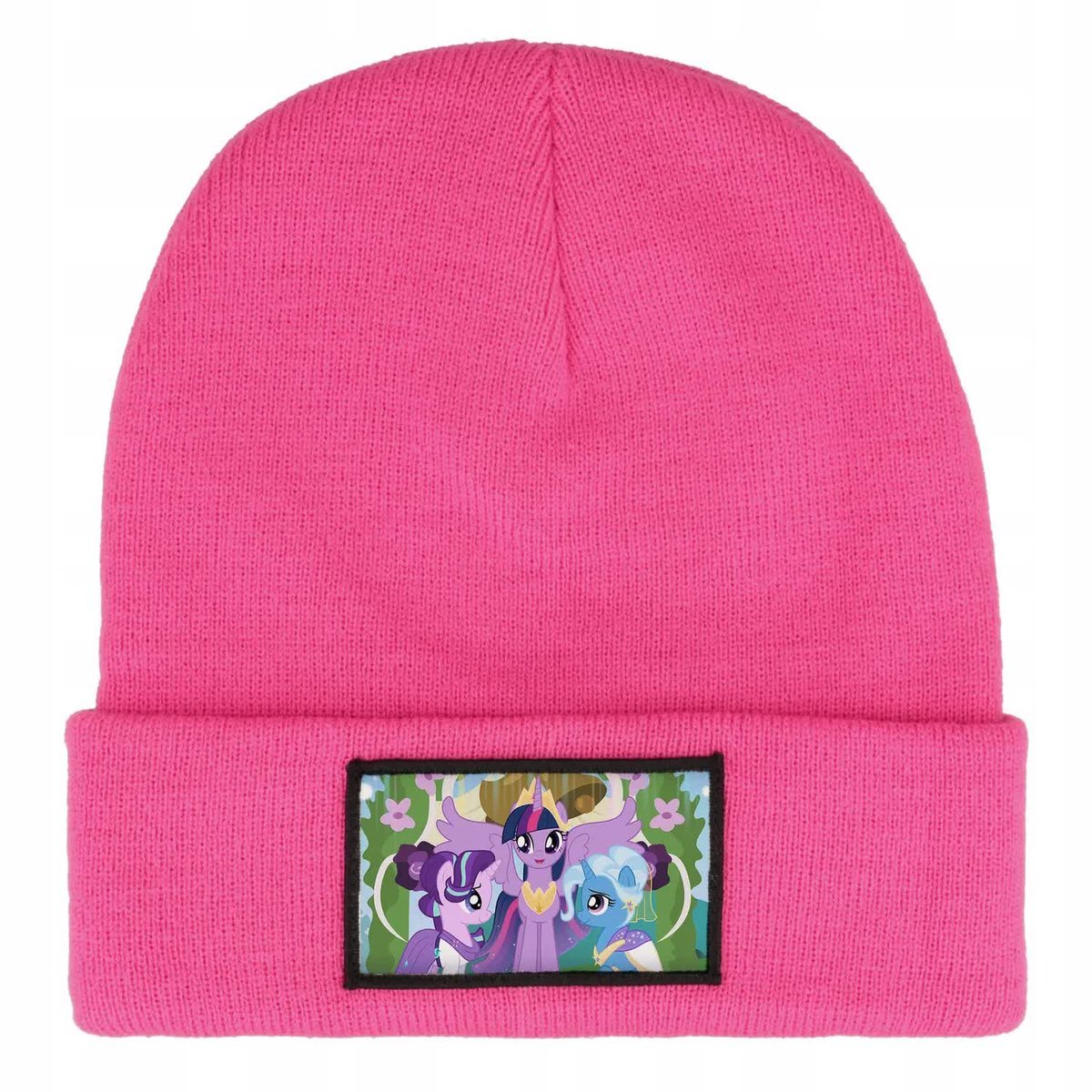 Czapka Zimowa Dziecięca MY LITTLE PONY WORLD Kucyki Prezent Wzory Różowa