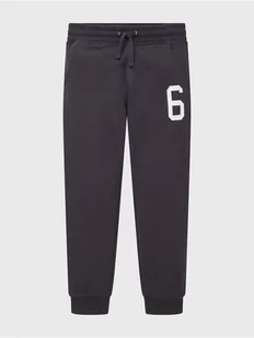 Tom Tailor Spodnie dresowe 1033168 Szary Regular Fit - Spodnie i spodenki dla dziewczynek - miniaturka - grafika 1