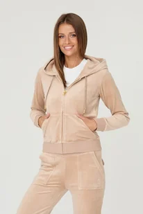 JUICY COUTURE Beżowa bluza Robertson - Juicy Couture - Bluzy damskie - miniaturka - grafika 1