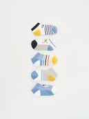 Skarpetki dla dzieci - Reserved - Skarpetki 5 pack - niebieski - miniaturka - grafika 1