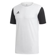 Piłka nożna - Adidas Koszulka Estro Jr DP3234 TS/white/black 128 - miniaturka - grafika 1