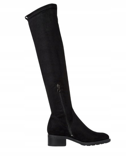 TAMARIS DAMSKIE KOZAKI MUSZKIETERKI CZARNE 38 Ż4C