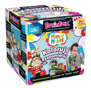 Albi BrainBox Koloruj i Zapamiętuj - Gry planszowe - miniaturka - grafika 2