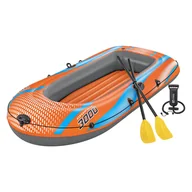 Pontony - Ponton dmuchany Kondor Elite 3000 BESTWAY, z 2 wiosłami i pompką - miniaturka - grafika 1