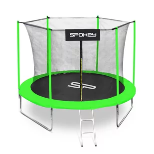 Spokey Trampolina Ogrodowa 305cm 10FT Z Siatką I Drabinką - Trampoliny - miniaturka - grafika 1