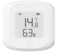 Stacje pogodowe - Czujnik Termometr Higrometr Wifi Tuya Smart Life Lcd - miniaturka - grafika 1