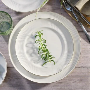 Serwis obiadowy porcelanowy na 6 osób RIANON - Serwisy obiadowe - miniaturka - grafika 1