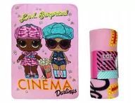 Koce i narzuty dla dzieci - Lol Surprise Koc Dla Dziewczynki Polarowy 100X140 - miniaturka - grafika 1