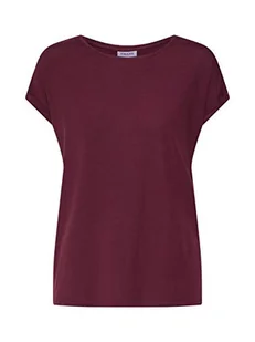 Vero Moda Vmava Plain Ss Top Ga Noos Koszulka Kobiety, czerwony (port royale), M - Koszulki i topy damskie - miniaturka - grafika 1