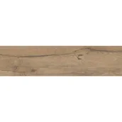 Płytki ceramiczne - Gres szkliwiony Rumiwood Brown Mat 22.1x89 Cersanit - miniaturka - grafika 1