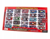 Samochody i pojazdy dla dzieci - Resorak Z Napędem Metalowe Samochody Zestaw 25Szt - miniaturka - grafika 1