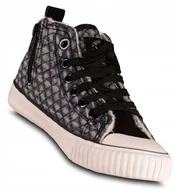 Buty dla dziewczynek - OCIEPLANE TRAMPKI DZIECIĘCE Y374042 R30 - miniaturka - grafika 1