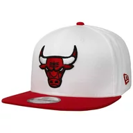 Czapki i chusty sportowe męskie - Czapka 9Fifty White Crown Patches Bulls by New Era, biało-czerwony, M/L (57-59 cm) - miniaturka - grafika 1