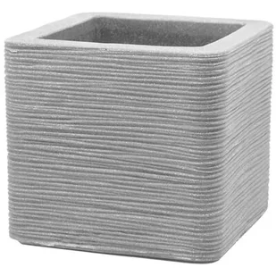Donica PATIO Kubus 26549 Szary - Donice - miniaturka - grafika 1