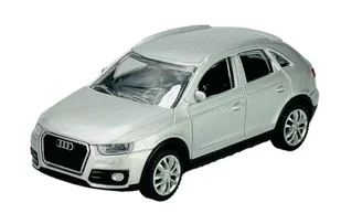 RASTAR AUDI Q3 SREBRNY 1:43 58300 - Samochody i pojazdy dla dzieci - miniaturka - grafika 1