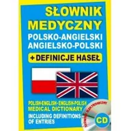 Słowniki języków obcych - Level Trading Słownik medyczny polsko-angielski angielsko-polski + definicje haseł + CD (słownik elektroniczny) - Aleksandra Lemańska, Dawid Gut - miniaturka - grafika 1