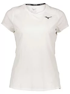 Mizuno Koszulka sportowa "2Loop" w kolorze białym - Koszulki sportowe damskie - miniaturka - grafika 1