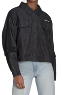 Kurtki damskie - Kurtka damska Adidas Tracktop katana czarna-3XS - miniaturka - grafika 1