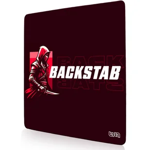 PODKŁADKA POD MYSZ MYSZKĘ Backstab 30x30 TILT Gamingowa Prezent - Podkładki pod mysz - miniaturka - grafika 1