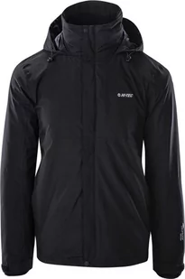 Kurtka męska Hi-Tec Helmo czarna r. L - Kurtki i kamizelki sportowe męskie - miniaturka - grafika 1