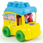 Klocki - Clementoni autobus szkolny Clemmy baby Peppa Pig - miniaturka - grafika 1