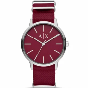 Zegarek AX2711 Armani Exchange Cayde zegarek AX z paskiem - Zegarki męskie - miniaturka - grafika 1