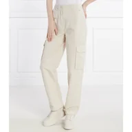 Spodnie damskie - Tommy Jeans Spodnie cargo TJW HARPER HR CARGO PANT | Tapered fit - miniaturka - grafika 1